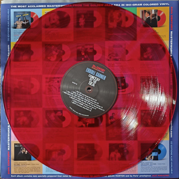 Erroll Garner : Concert By The Sea (LP, Album, RE, Red)