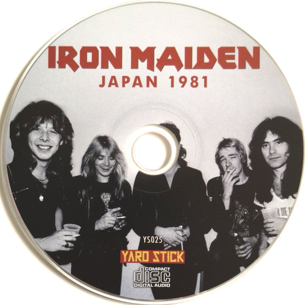 Iron Maiden : Japan 1981 (Killers In The Far East) (CD, Unofficial)