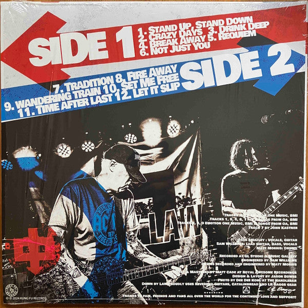 Down By Law (2) : Crazy Days (LP, Album, Ltd, Red)