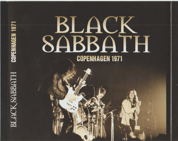 Black Sabbath : Copenhagen 1971 - The Classic Danish Broadcast Plus Bonus Tracks (CD, Unofficial)