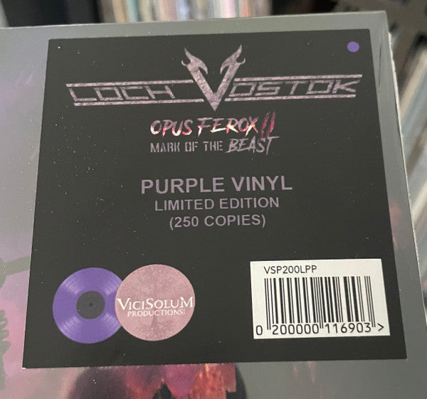 Loch Vostok : Opus Ferox II – Mark Of The Beast (LP, Album, Ltd, Pur)