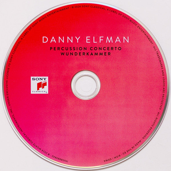 Danny Elfman, Colin Currie, Royal Liverpool Philharmonic Orchestra, JoAnn Falletta : Percussion Concerto; Wunderkammer (CD, Album)