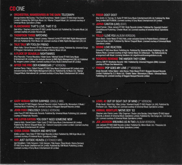 Various : Now Yearbook Vault '83 (4xCD, Comp)