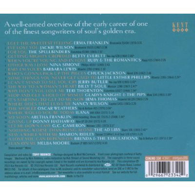 Van McCoy : The Sweetest Feeling (A Van McCoy Songbook 1962-1973) (CD, Comp, Mono)
