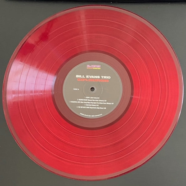The Bill Evans Trio : Explorations (LP, Album, RE, Red)