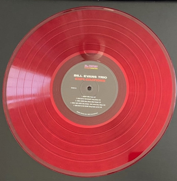 The Bill Evans Trio : Explorations (LP, Album, RE, Red)