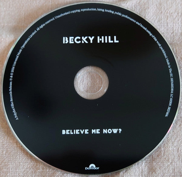Becky Hill : Believe Me Now? (CD, Album)
