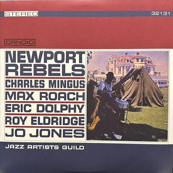 Charles Mingus, Eric Dolphy, Roy Eldridge, Jo Jones : Newport Rebels / Jazz Artists Guild (LP, Album, RE, RM, 180)