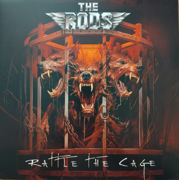 The Rods : Rattle The Cage (LP, Album, Ltd, Gre)