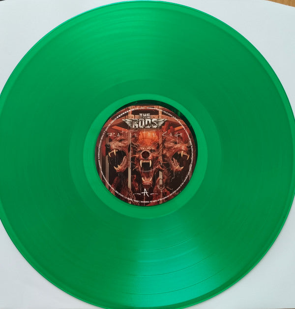 The Rods : Rattle The Cage (LP, Album, Ltd, Gre)