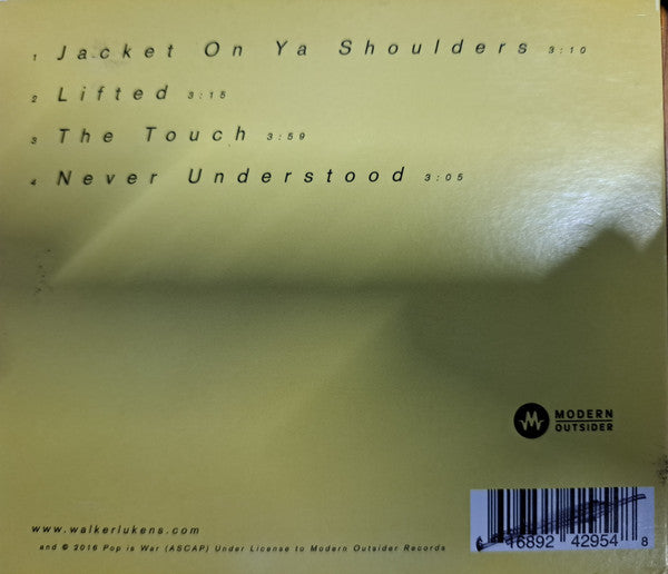 Walker Lukens : Never Understood (CD, EP)