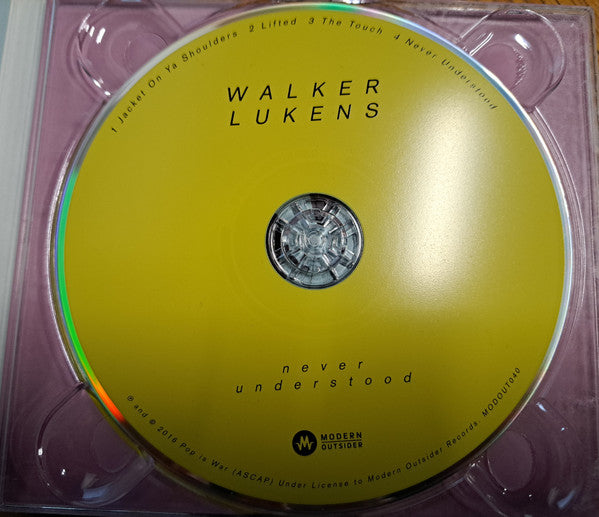Walker Lukens : Never Understood (CD, EP)