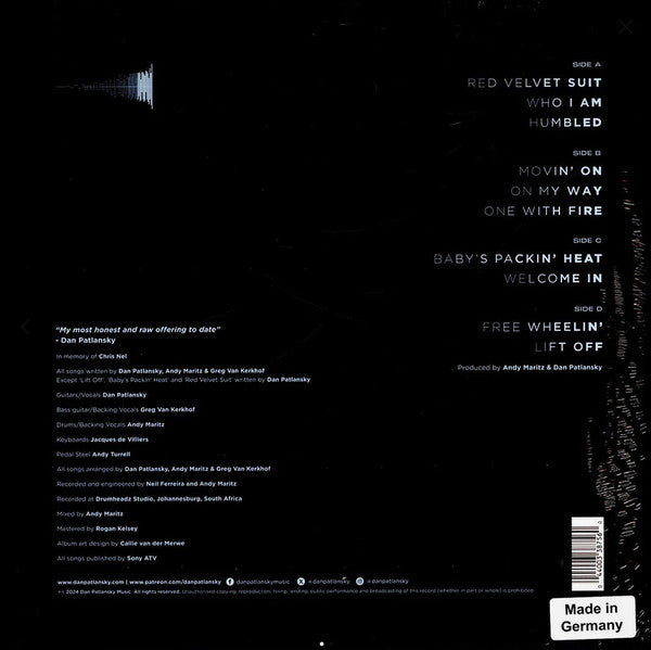 Dan Patlansky : Movin' On (2xLP, Album)