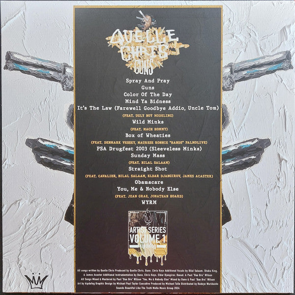 Quelle Chris : Guns (LP, Album, RP, Aqu)