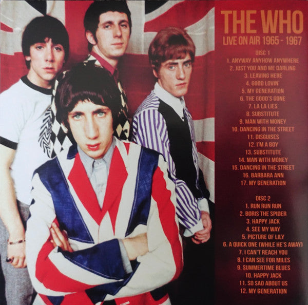 The Who : Live On Air 1965-1967 (2xCD, Comp, Unofficial)