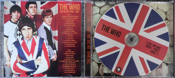 The Who : Live On Air 1965-1967 (2xCD, Comp, Unofficial)