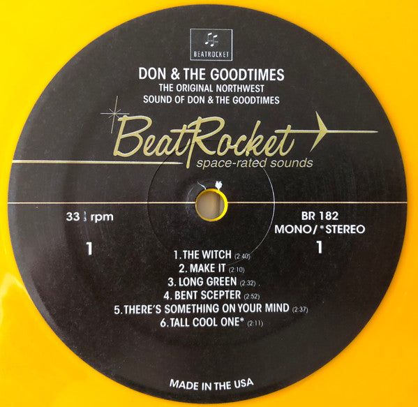 Don & The Goodtimes : The Original Northwest Sound Of Don & The Goodtimes (2xLP, Comp, Mono)