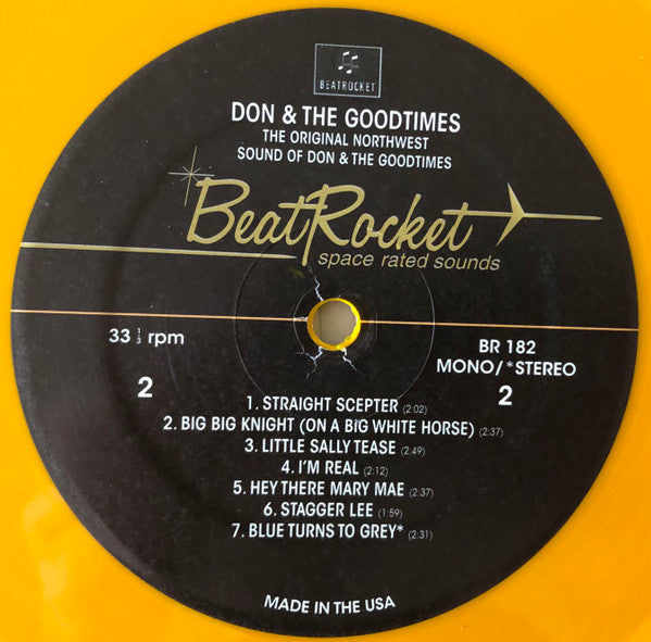 Don & The Goodtimes : The Original Northwest Sound Of Don & The Goodtimes (2xLP, Comp, Mono)