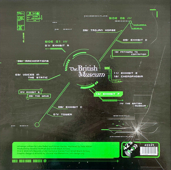 Small Black Arrows : The British Museum (LP, Album, Cle)