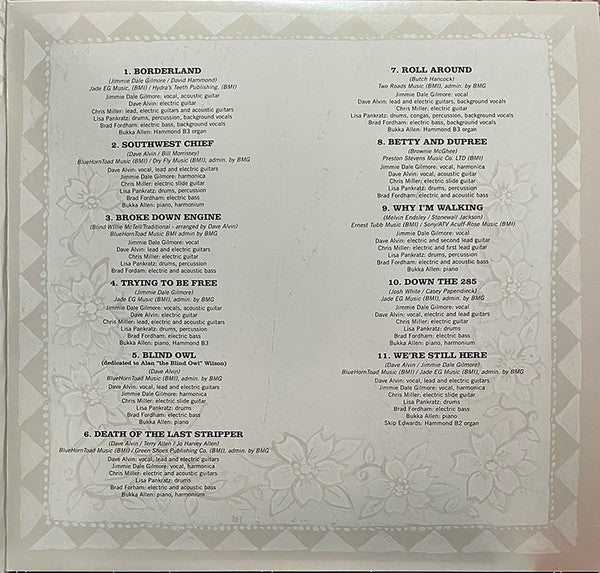 Dave Alvin & Jimmie Dale Gilmore : Texicali (2xLP, Album, Gat)