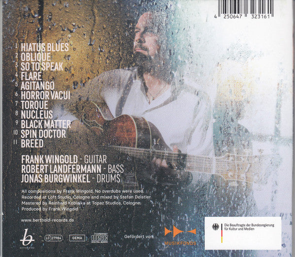 Frank Wingold : Hiatus Blues (CD)