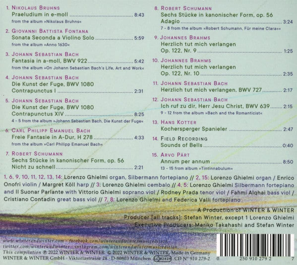 Lorenzo Ghielmi : My Choice (CD, Comp)