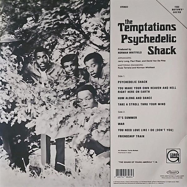The Temptations : Psychedelic Shack (LP, Album, RE, RM, 180)