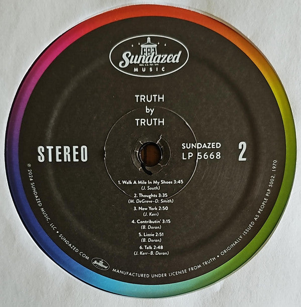 Truth (13) : Truth (LP, Album, RE)