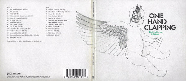 Wings (2) : One Hand Clapping (2xCD, Album, RM)