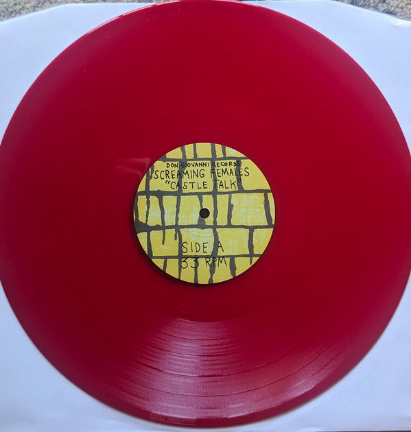 Screaming Females : Castle Talk (LP, Album, Ltd, RE, Red)
