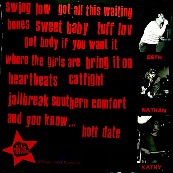 The Gossip : Thats Not What I Heard (LP, Album, RE, Red)