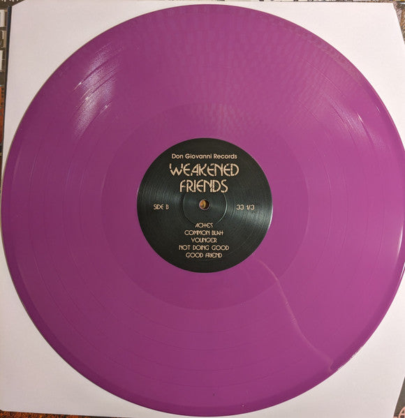 Weakened Friends : Common Blah (LP, Album, Ltd, RP, Pur)
