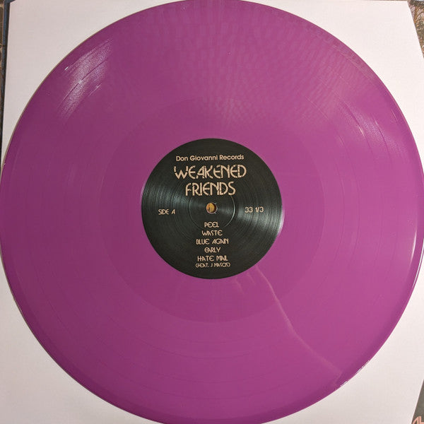 Weakened Friends : Common Blah (LP, Album, Ltd, RP, Pur)