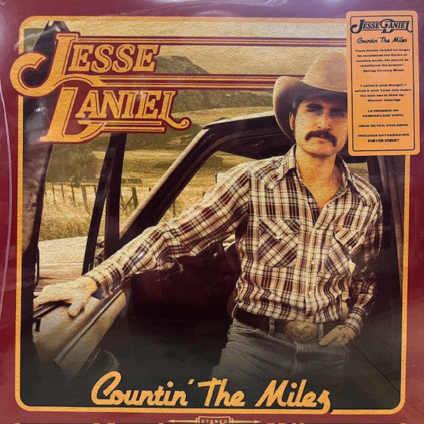 Jesse Daniel (3) : Countin' The Miles (LP, Album, Ltd, Cam)