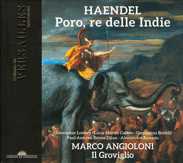Haendel* – Marco Angioloni, Ensemble Il Groviglio : Poro, Re Delle Indie (3xCD, Album)
