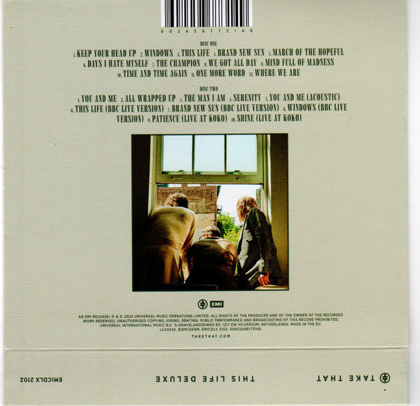 Take That : This Life Deluxe (Box, Dlx + CD, Album, RE + CD, Album)