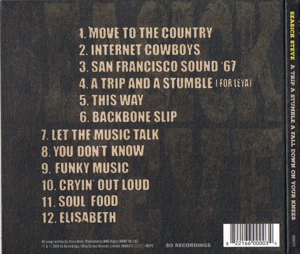 Seasick Steve : A Trip A Stumble A Fall Down On Your Knees (CD, Album)
