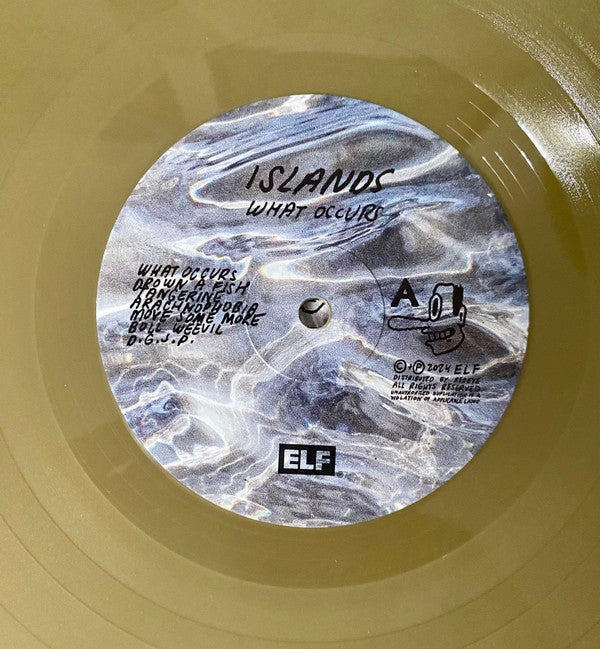 Islands : What Occurs (LP, Album, Ltd, Gol)