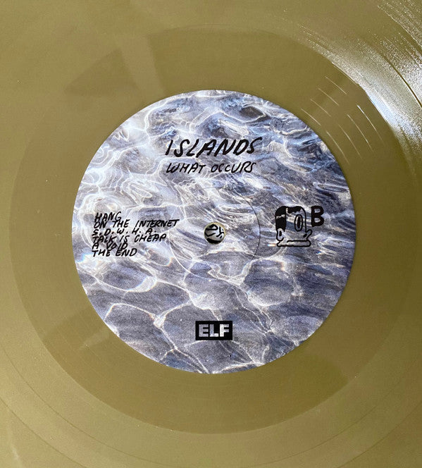 Islands : What Occurs (LP, Album, Ltd, Gol)