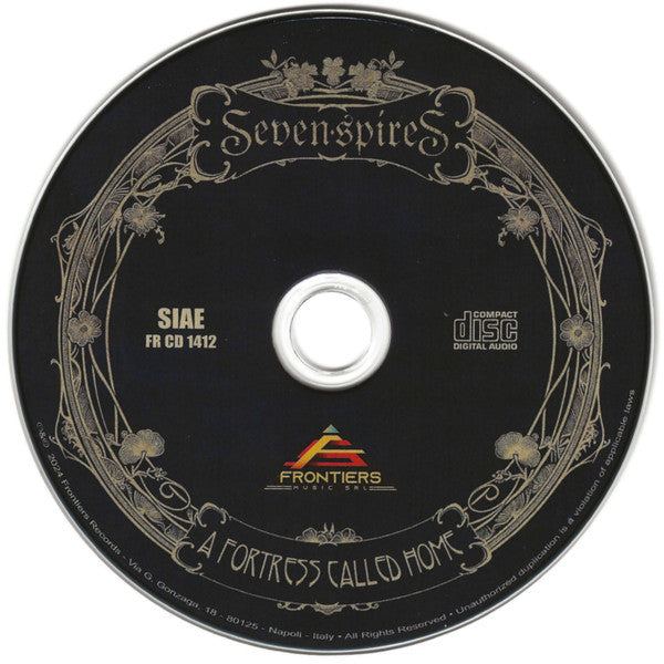 Seven Spires : A Fortress Called Home (CD, Album)