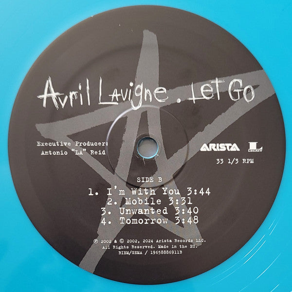Avril Lavigne : Let Go (2xLP, Album, RE, RP, Tur)