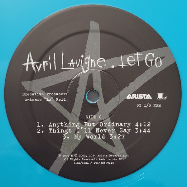 Avril Lavigne : Let Go (2xLP, Album, RE, RP, Tur)