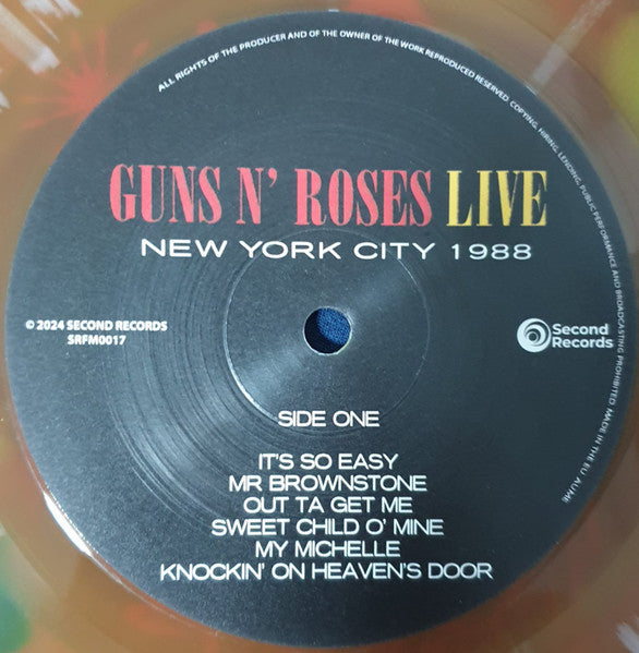Guns N' Roses : Live (New York City 1988) (LP, Album, Dlx, RE, Unofficial, Lag)