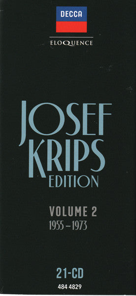 Josef Krips : Josef Krips Edition Volume 2 / 1955-1973 (21xCD, Comp, Mono, RM + Box, Ltd)