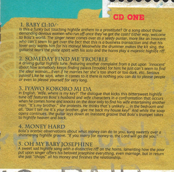 Bola Johnson : Man No Die (2xCD, Comp)