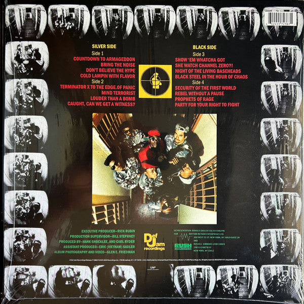 Public Enemy : It Takes A Nation Of Millions To Hold Us Back (2xLP, Album, Ltd, RE, RM, Red)