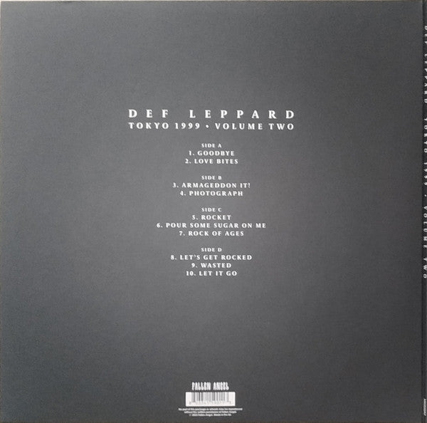 Def Leppard : Tokyo 1999 - Volume Two (2xLP, Unofficial, Cle)