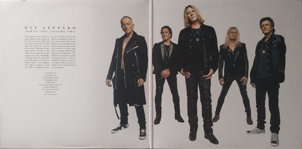 Def Leppard : Tokyo 1999 - Volume Two (2xLP, Unofficial, Cle)