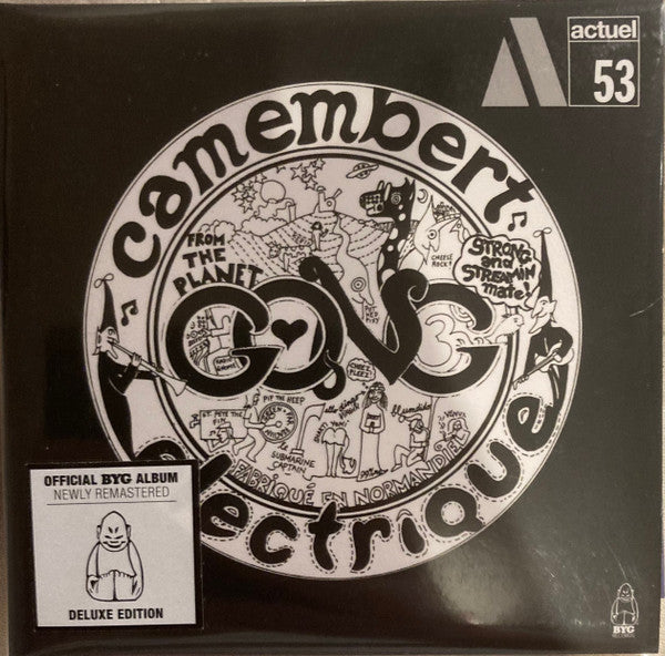 Gong : Camembert Electrique (CD, Album, Dlx, RE, RM)