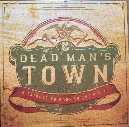 Various : Dead Man's Town (A Tribute To Born In The U.S.A.) (LP, Album, Red)